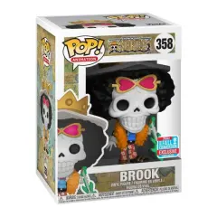 Funko Pop! Animation One Piece Brook #358 Fall Convention Vinyl Figure In Stock