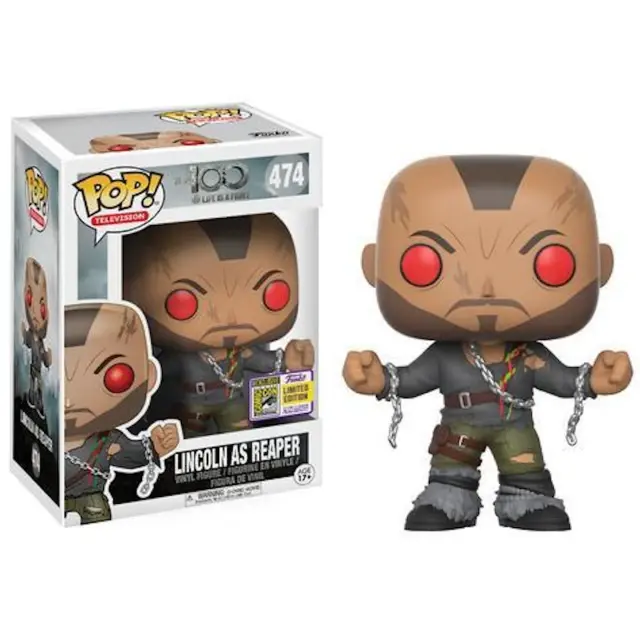 Funko Pop! Television The 100 Lincoln (as Reaper) [SDCC] #474 Vinyl Figure In Stock