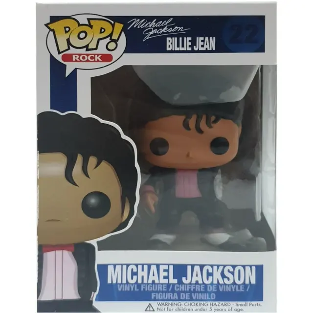 Funko Pop! Rocks Michael Jackson Billie Jean Musicians #22 Vinyl Figure In Stock
