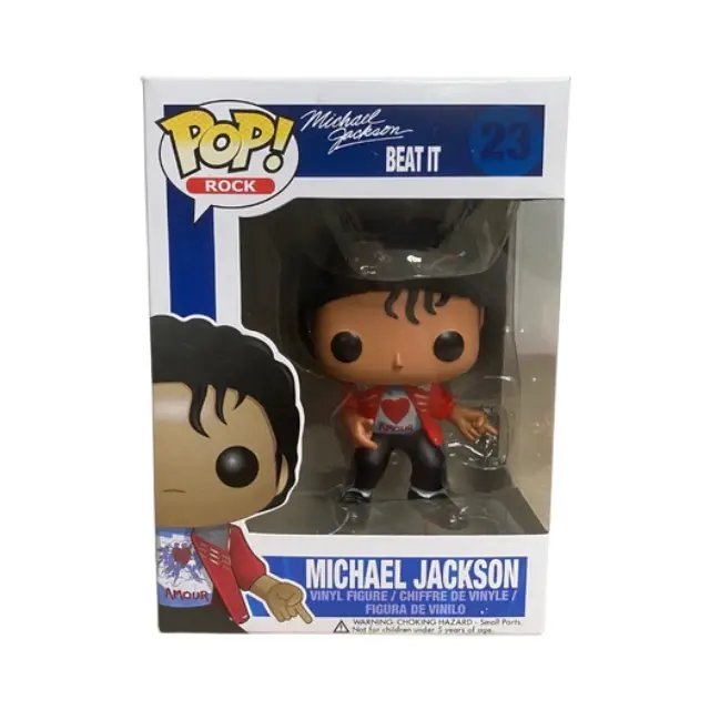 Funko Pop! Rocks Michael Jackson Beat It #23 Vinyl Figure In Stock