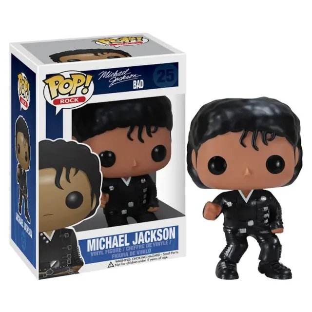 Funko Pop! Rocks Michael Jackson #25 Vinyl Figure In Stock