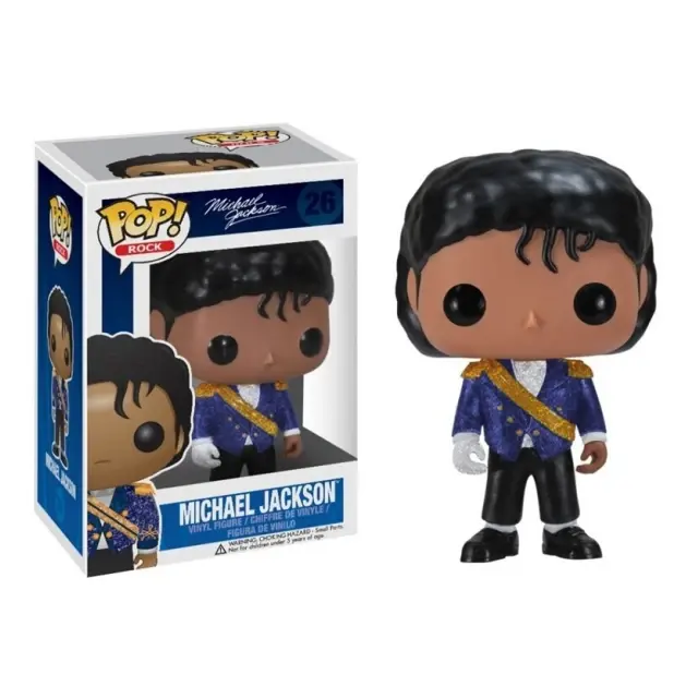Funko Pop! Rocks Michael Jackson #26 Vinyl Figure In Stock