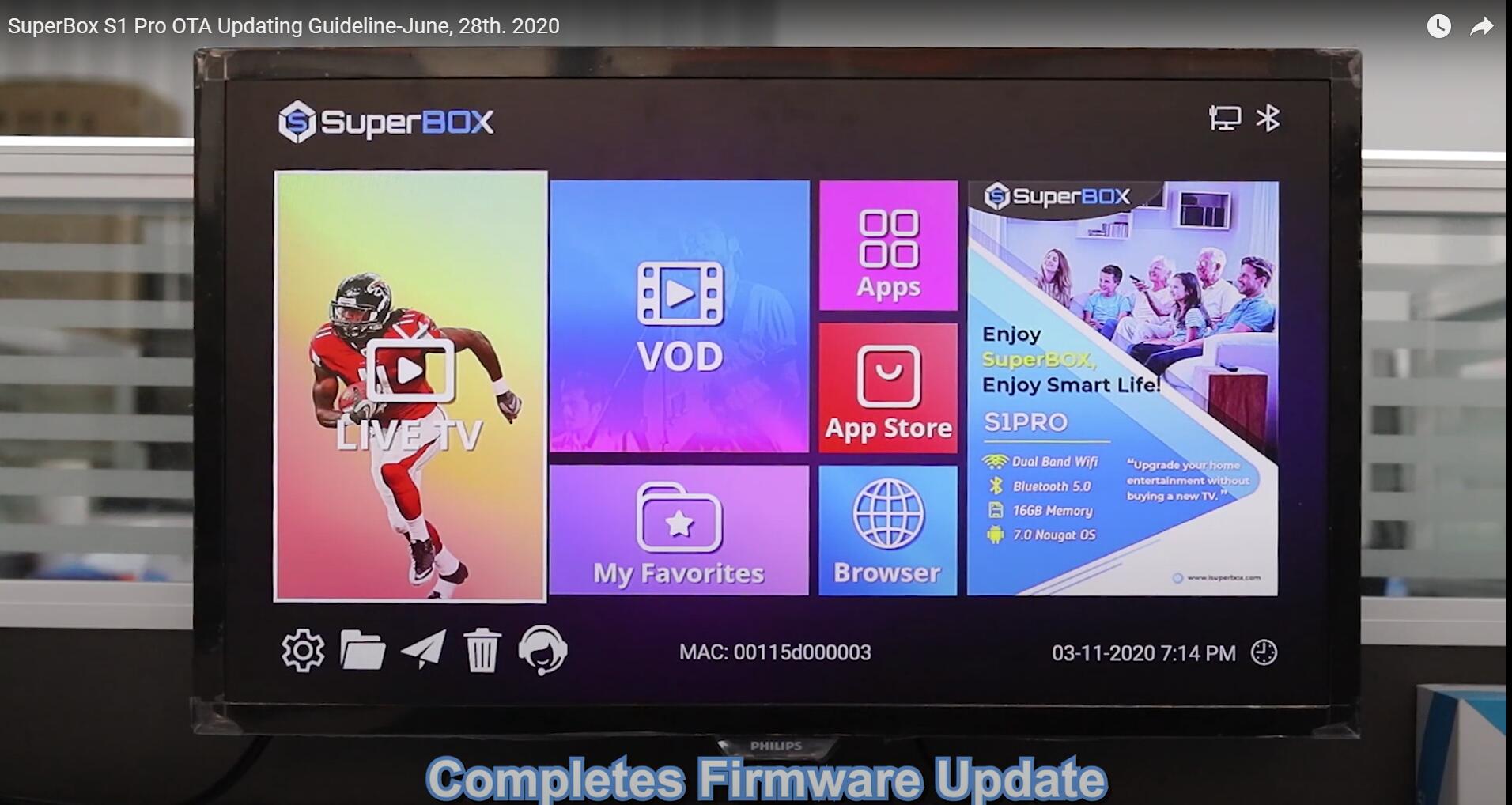 How to Update SuperBox S1 Pro?