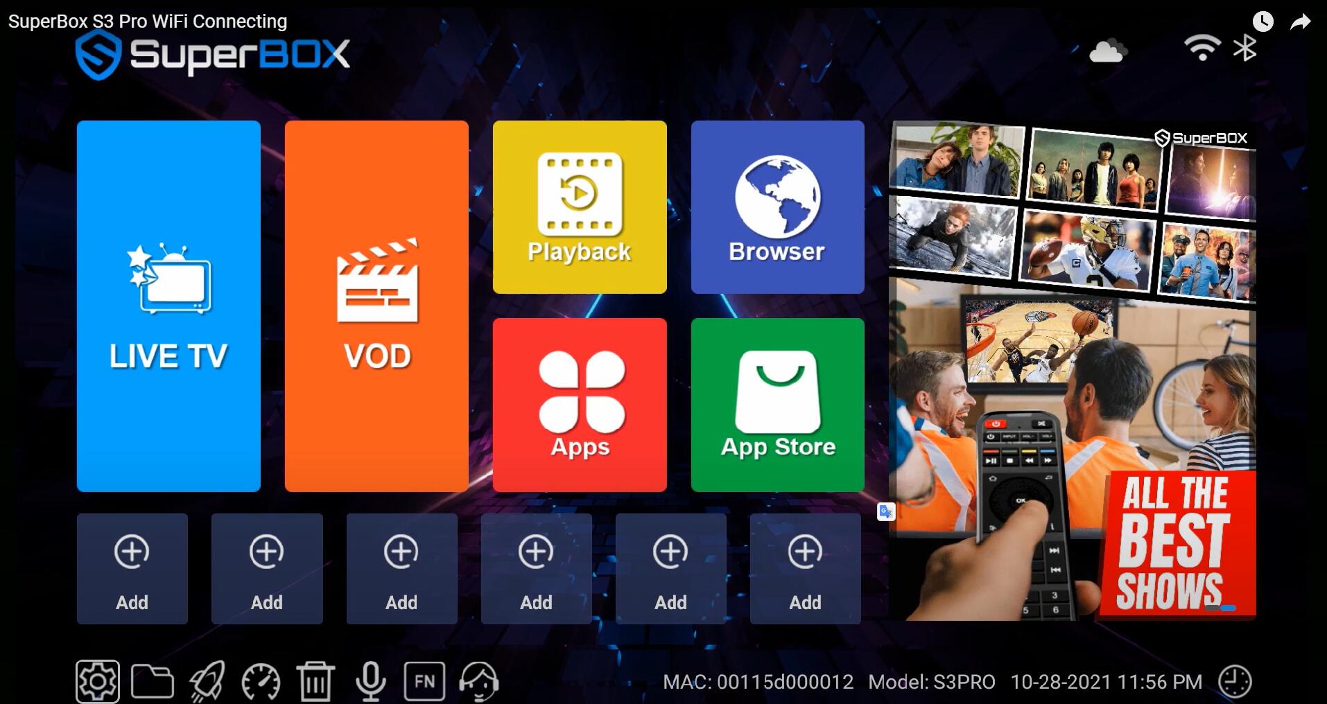 How to connect WiFi for SuperBox IPTV Box?