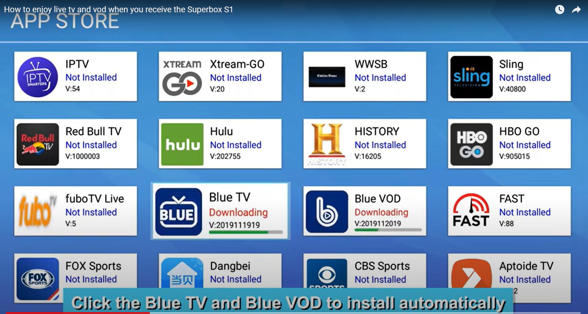 How to Enjoy Live TV and VOD When You Receive the SuperBox S1?