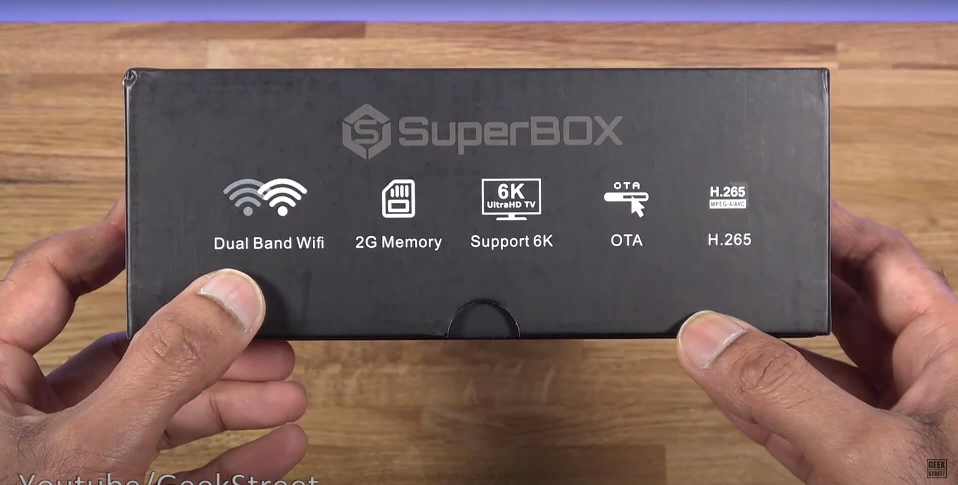 SuperBox S1 Pro Unboxing and Accessories