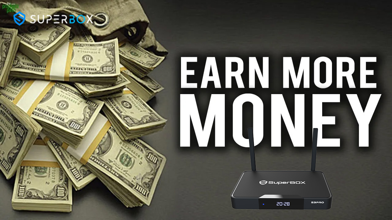 earn more money by selling SuperBox as an agent