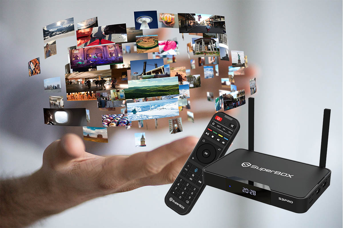 Lebenslange SuperBox-TV-Kanäle und VOD-Ressourcen (Filme und TV-Sendungen) zum Ansehen