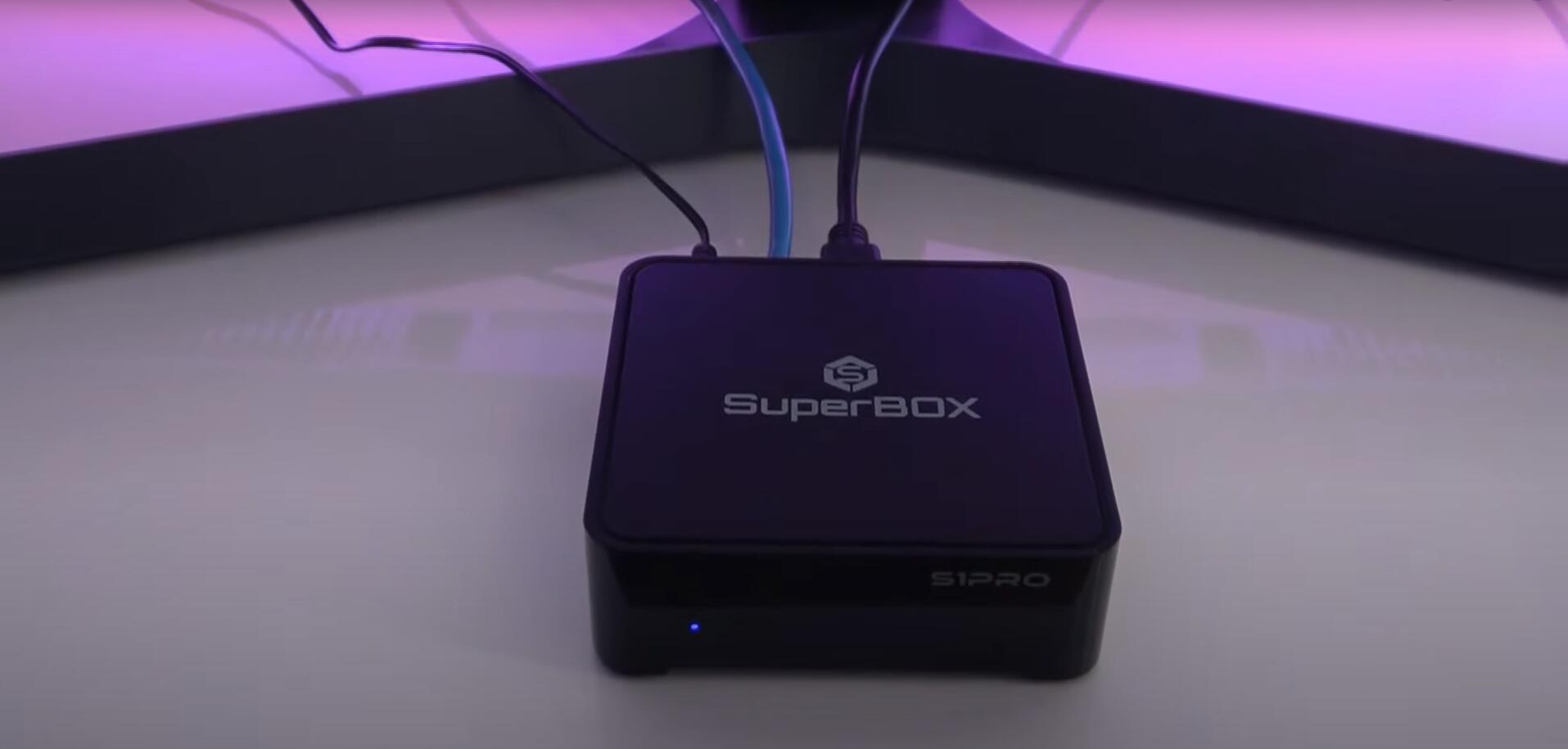 SuperBox S1 Pro Unboxing and Accessories