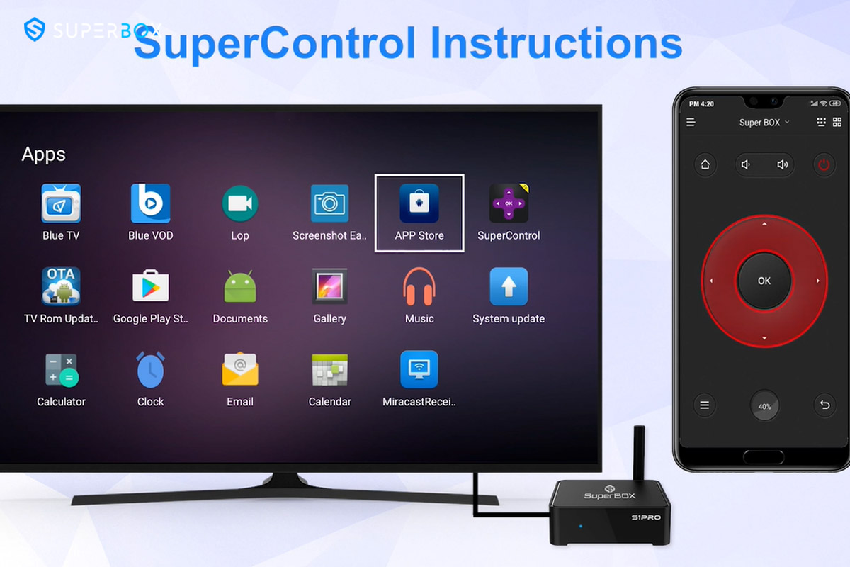How to Control SuperBOX S1 PRO with Your Android Mobil Phone?