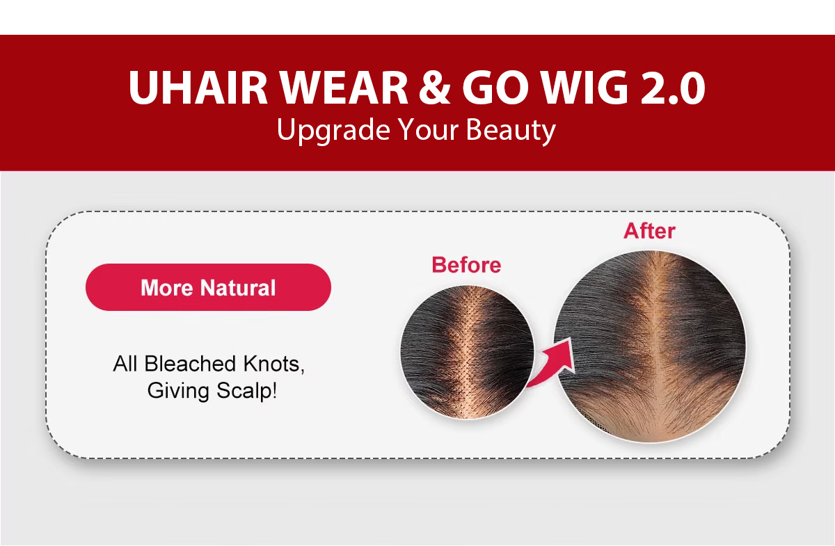 UHAIR Human Hair Wigs Details