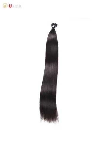 UHAIR Keratin Glue Stick Tip Human Hair Extensions Virgin Hair Wigs Straight Wig