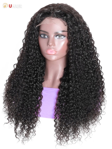 UHAIR Undetectable Lace Wigs Invisible Glueless Lace Real HD Lace Wigs Curly Hair Wig