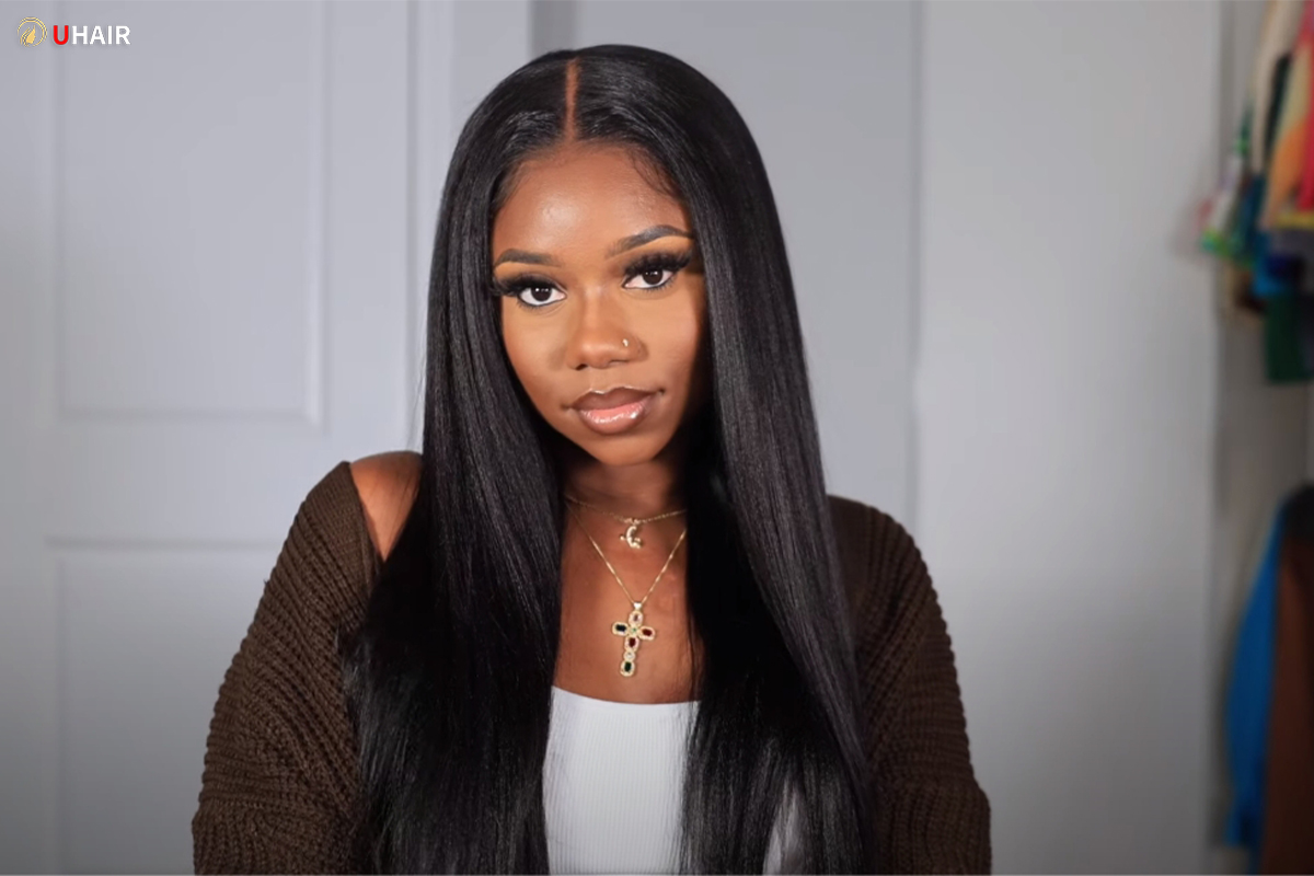 Unlock Your Style: Embrace Elegance with UHAIR 4 Bundles Peruvian Straight Virgin Hair