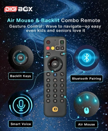 DIGIBox D6 Max Android TV Box | Official DIGIBox Streaming Media