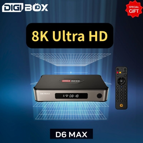 DIGIBox D6 Max Android TV Box | Official DIGIBox Streaming Media