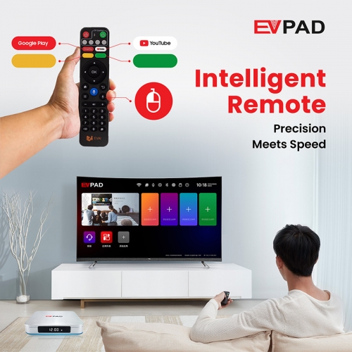 EVPAD 12P/12S、11P/11S音声リモコン – スマートテレビボックス用Android TV体験向上
