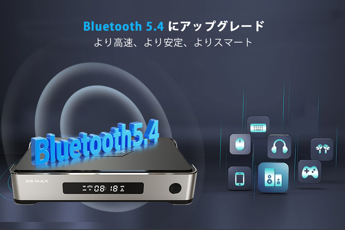 DIGIBOX D6 MaxスマートTVボックスを選ぶ理由