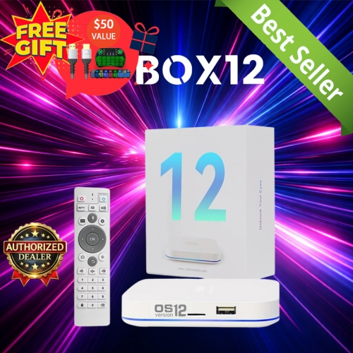 Unblock Tech UBOX 12 Android テレビボックス | 公式 UBOX12 ストリーミングプレーヤー