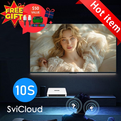 SviCloud 10S スマートテレビボックス – 2025 高性能 Android TV 家庭用エンタメ