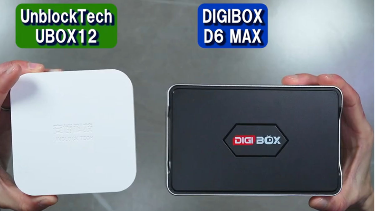Unblock Tech Ubox12 vs Digibox D6 Max: Ultimate TV Box Comparison