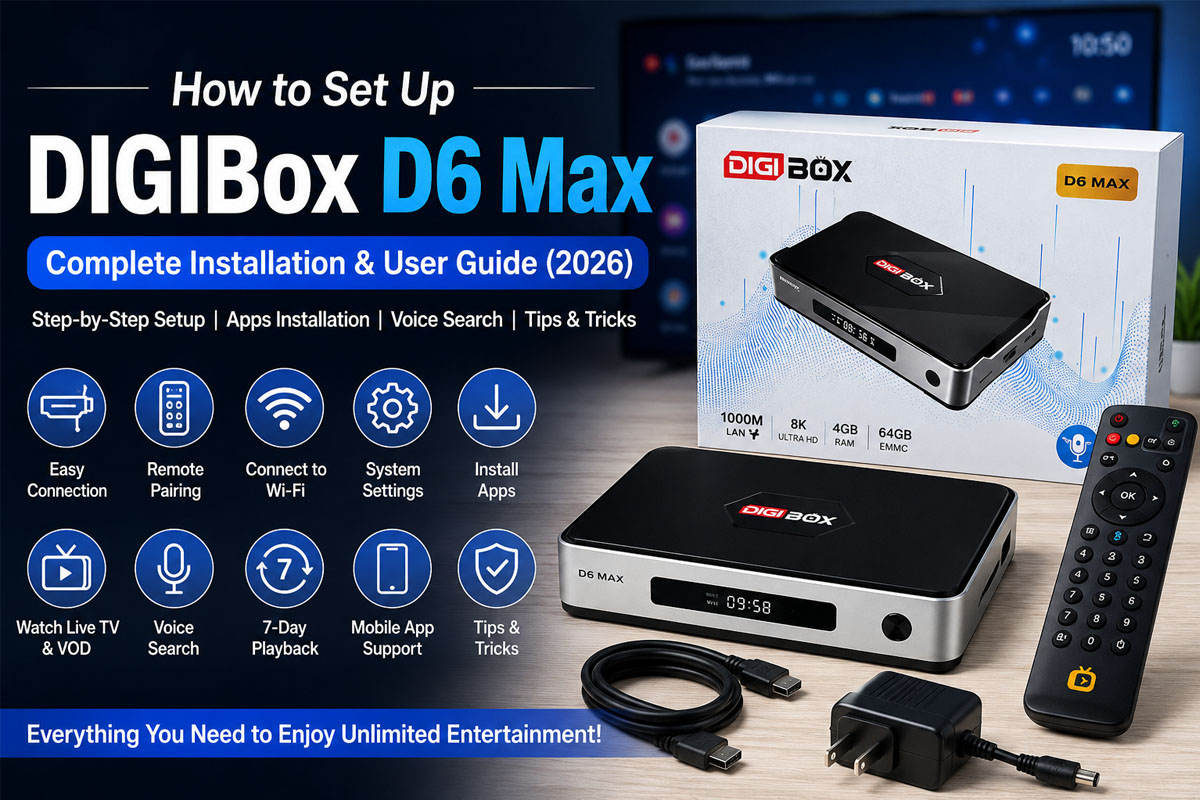 DIGIBox D6 Maxのセットアップ方法：完全インストール＆ユーザーガイド（2026年版）？