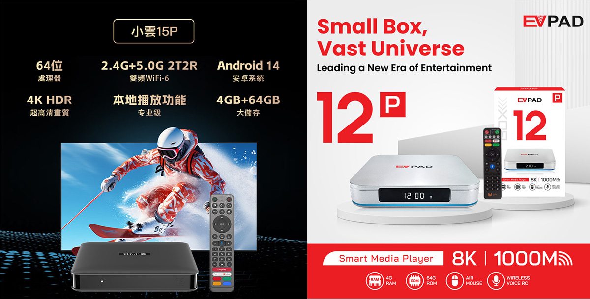 SviCloud 15P vs EVPAD 12P: Which TV Box Is Better in 2027?
