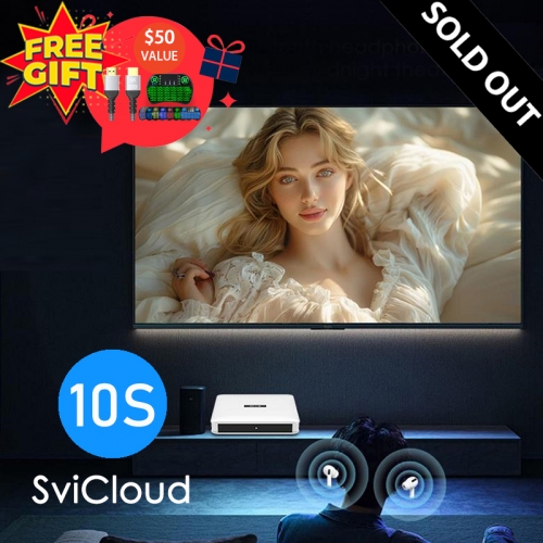 SviCloud 10S Smart TV Box – 2025 High-Performance Android TV for Ultimate Entertainment