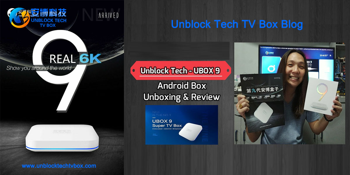 Por que comprar o Unblock Ubox 9 Pro Max 6K Android TV Box?