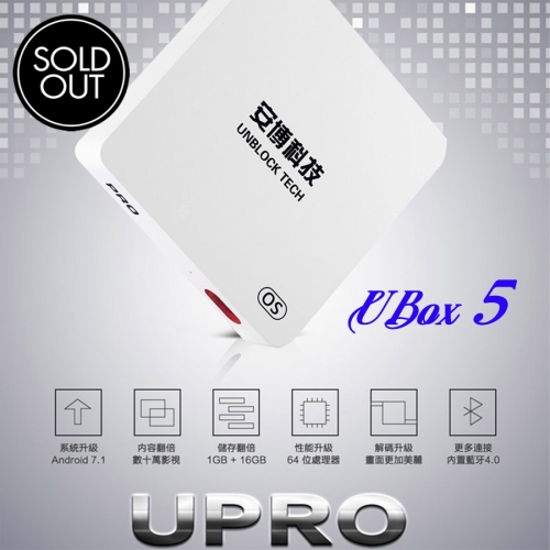 Ubox5 Pro กล่องทีวี - เลิกบล็อกเทคเวอร์ชันล่าสุด UBOX Gen 5 Pro Max