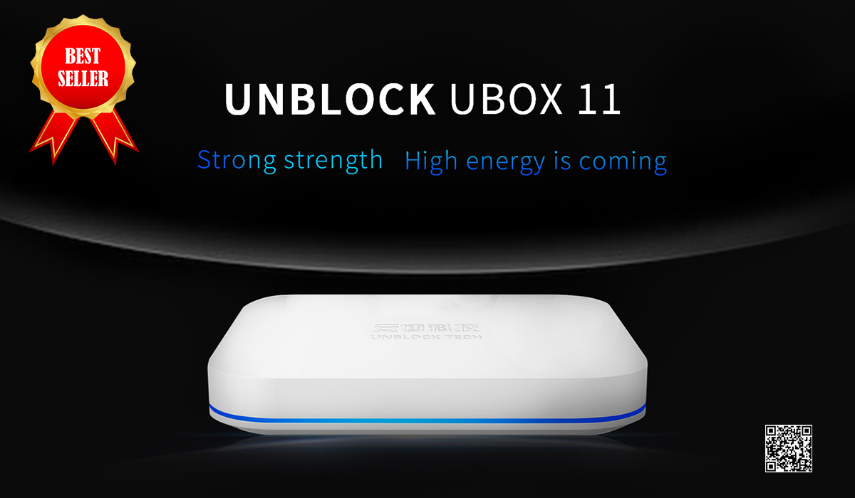 Unblock Tech UBox 11 スマート TV ボックス - 第 11 世代 Android TV 