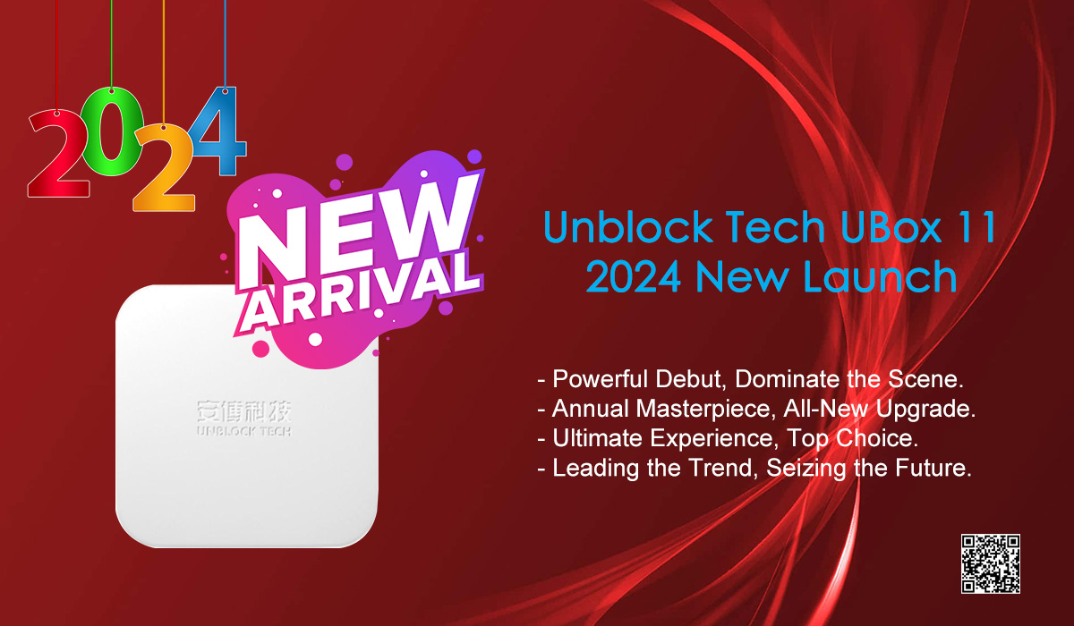 2024 New Arrival - Unblock Tech UBox 11 Smart TV Box