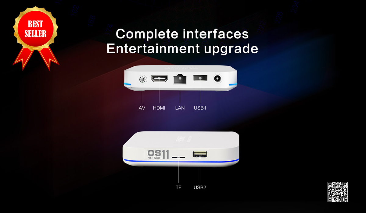 UBox 11 - Dual-band Integration: 2.4+5G Dual-band WIFI, Stress-free Viewing and Gaming