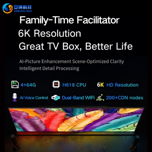 Unblock アンドロイドテレビ Unblock Tech UBox 11 スマート TV ボックス - 第 11 世代