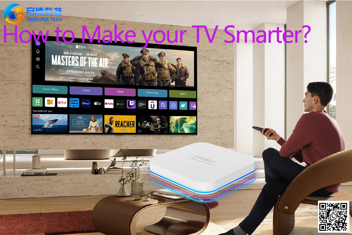 Unblock アンドロイドテレビ Unblock UBox 12テレビボックス - Unblock Tech第12世代スマート