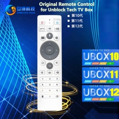 Original Unblock Tech Voice Control Remote Control for UBox 9, UBox 10,UBox11 and UB 12 TV Box