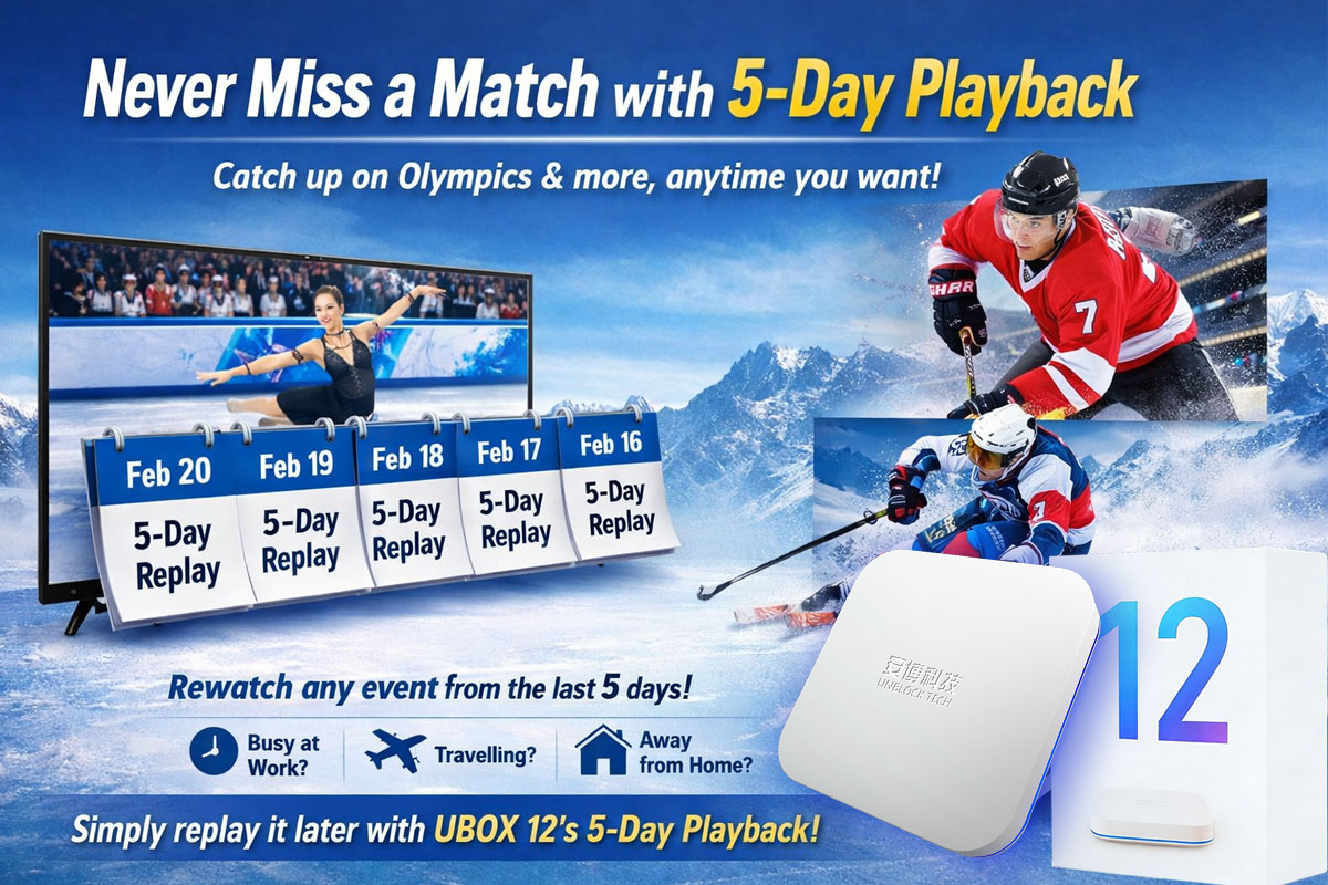 Olympia-Wiederholung – 5 Tage Wiedergabe