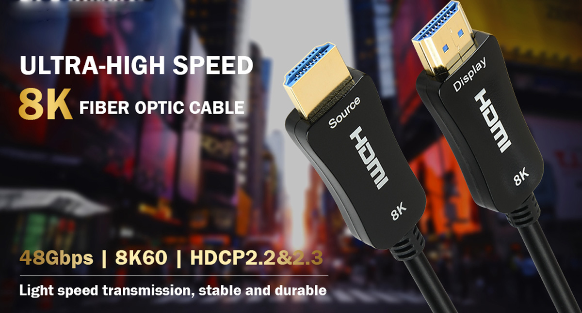 HDMI 2.1 8K 케이블(48Gbps) - 차세대 엔터테인먼트를 위한 초고속 인증