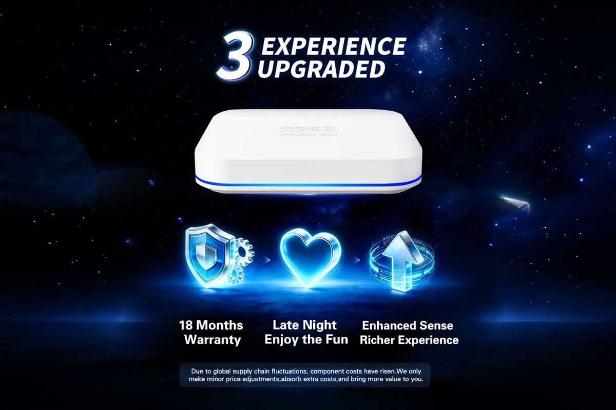 Official Unblock Tech UBOX12 with 18-Month Warranty – Best TV Box for Overseas Users