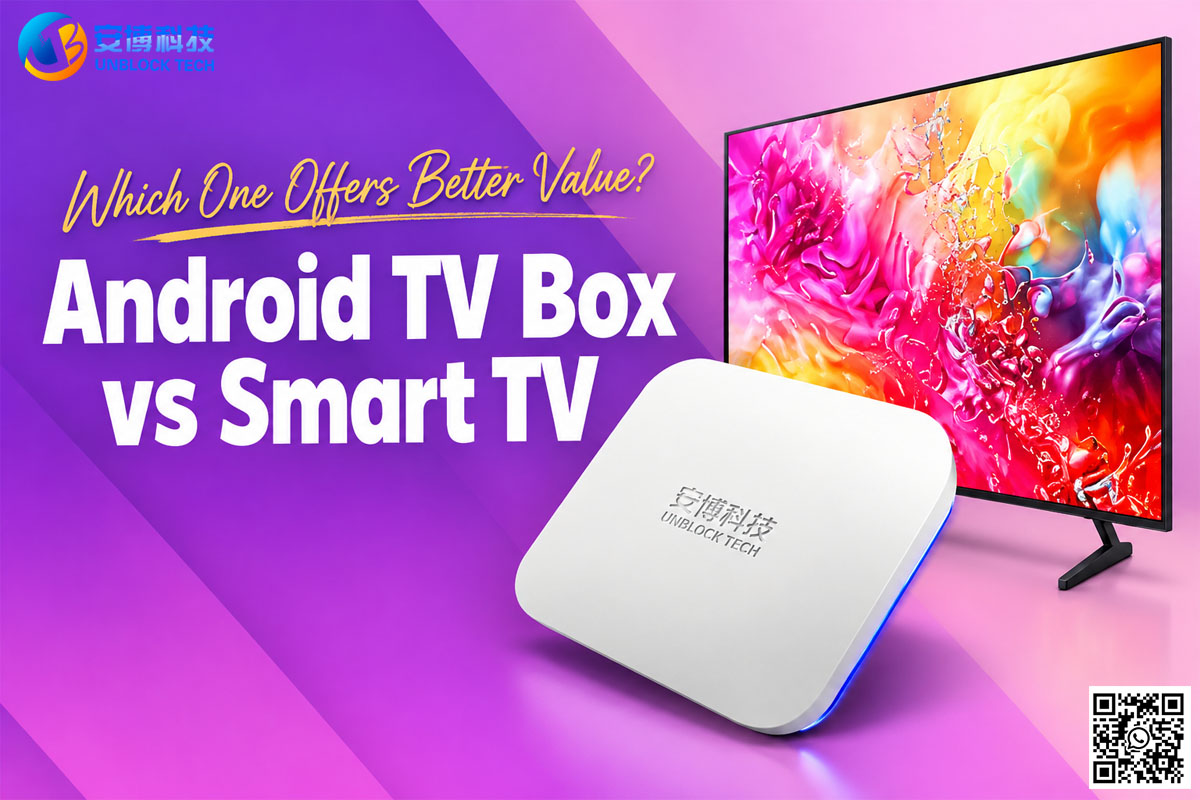 Smart TV vs. Android TV Box: Was ist besser für Ihr Home-Entertainment?
