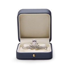 Customized High repurchasing rate Velvet jewelry packaging box ring Pendant Bracelet Packaging Storage Box