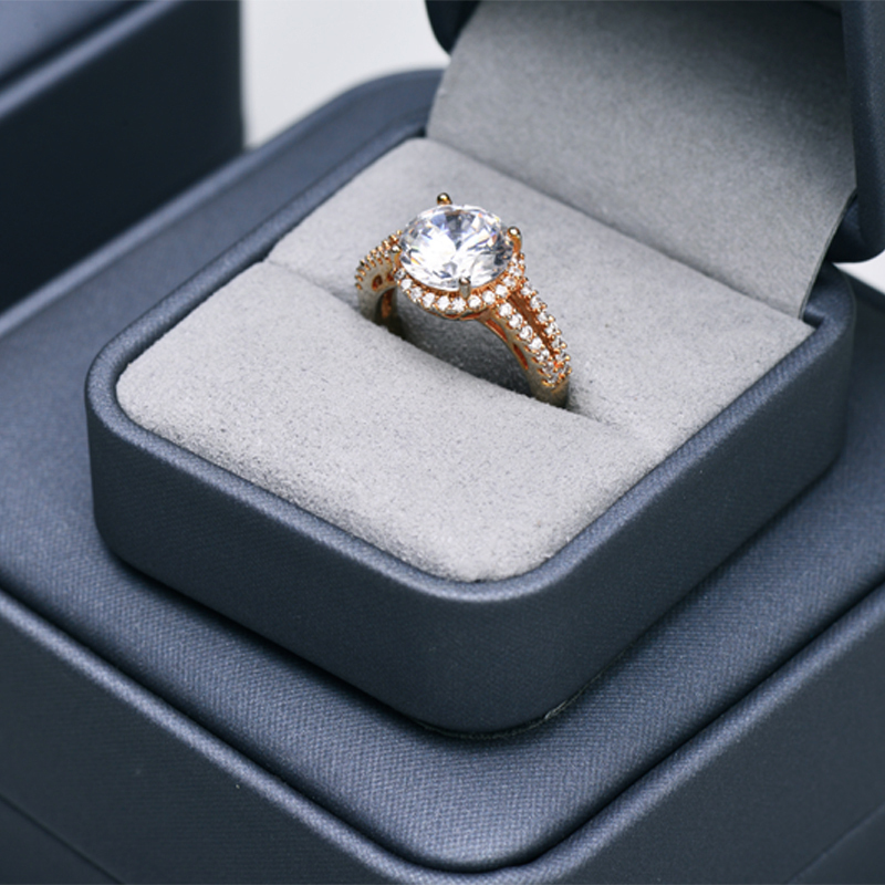 New Arrival Top Quality Pu Leather Jewelry Box Inside Velvet Jewelry Box set Accept Custom Logo