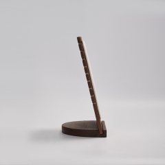 New Bake Wood Jewelry display Exhibitor Holder For Pendant Jewelry Showcase Props Custom Necklace Display Stand