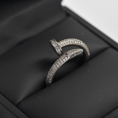 H001 Black jewelry box for ring necklace long chain package with custom logo
