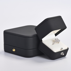 FANXI China custom new black PU leather jewelry packaging necklace bracelet ring earrings jewelry package box