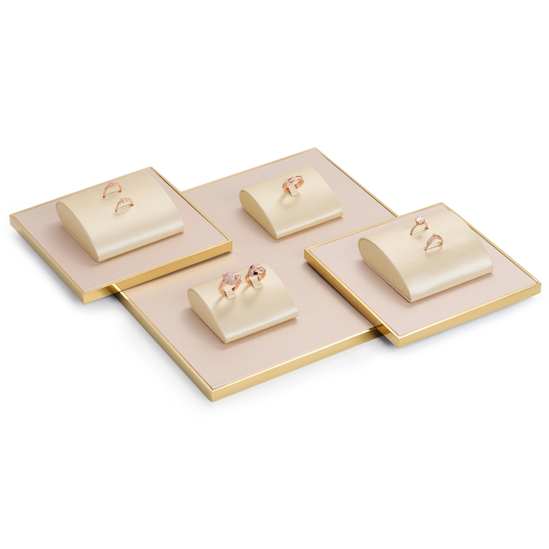 Champagne gold color display set watch stand pedant display