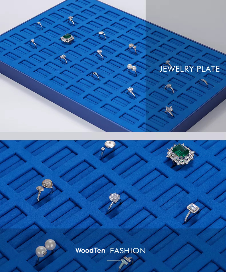 Custom Jewelry Hundreds Ring Plate Jewelry Display Tray,Jewelry Trays