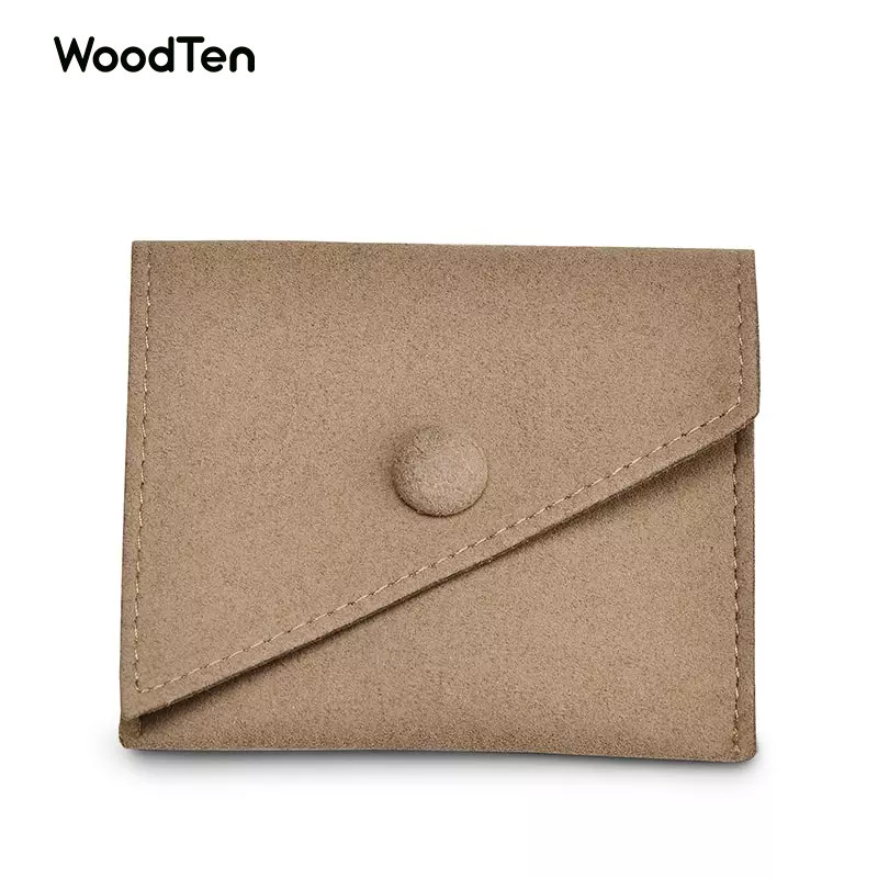 New Design High Quality Microfiber Pouch gift bags jewelry fold pouch Pink for Ring necklace jewelry pouch