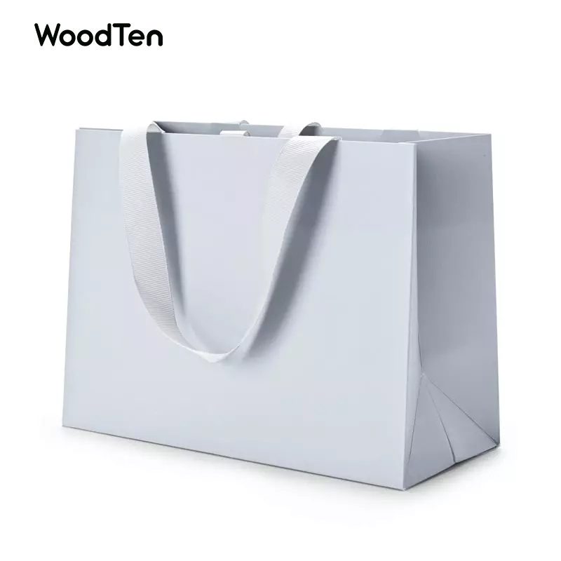 New Arrival Luxury Gift packing Paper Bag With Logo Print Shopping OEM Paper Bag Custom Print