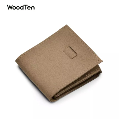 New high quality Microfiber jewelry bag luxury fold pouch Pink for Ring necklace jewelry pouch